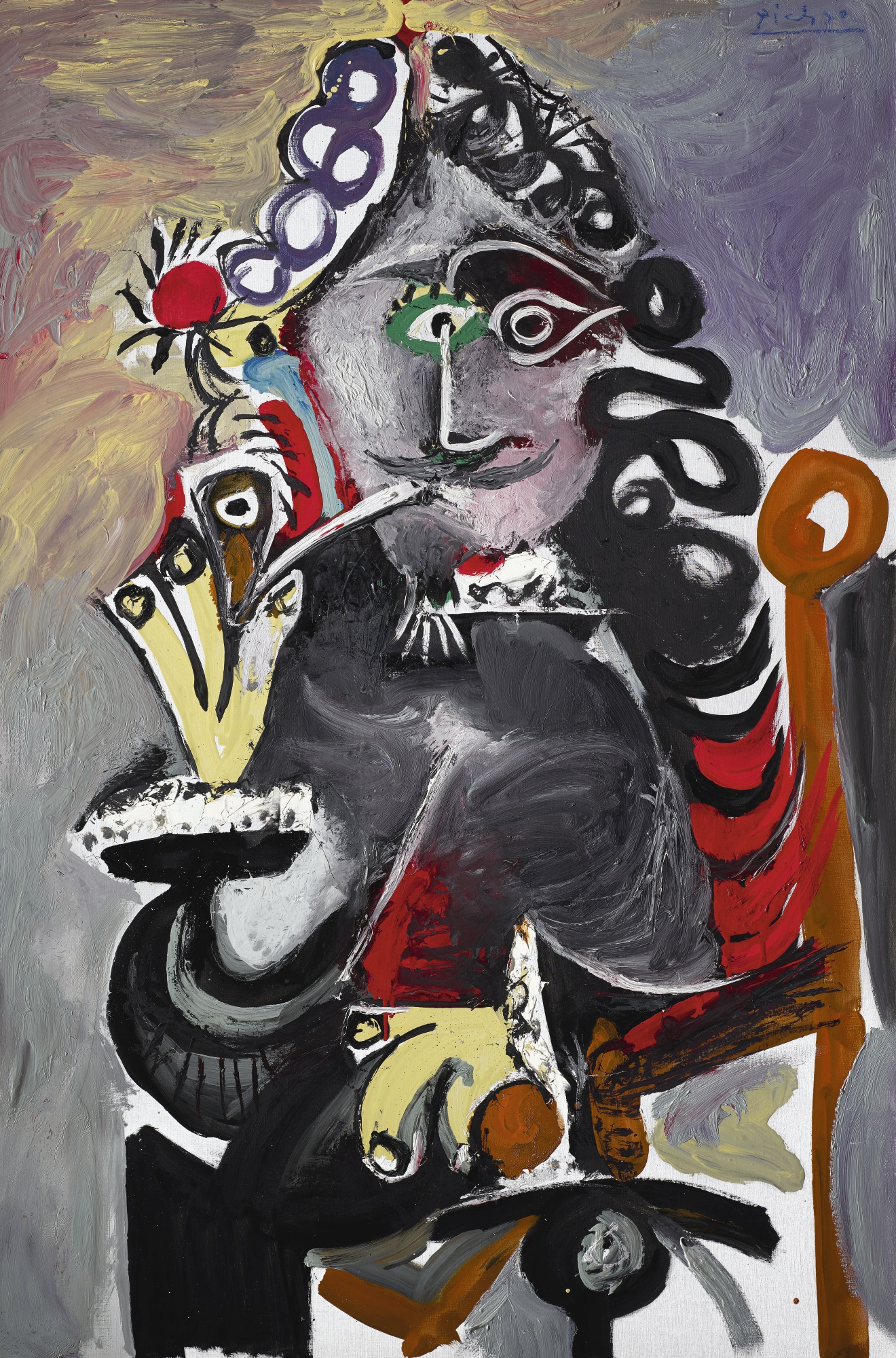 Mousquetaire à la pipe