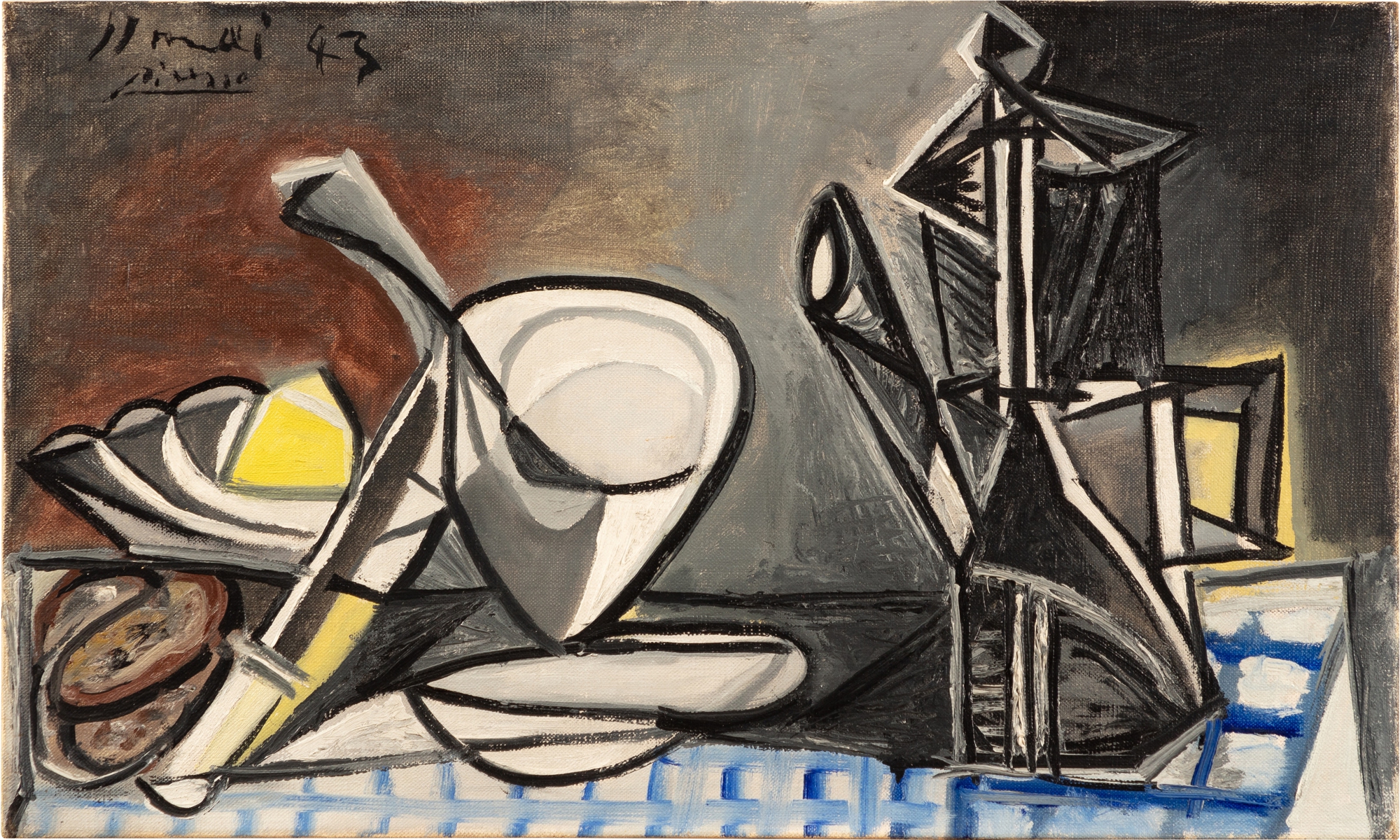 Nature morte à la cafetière