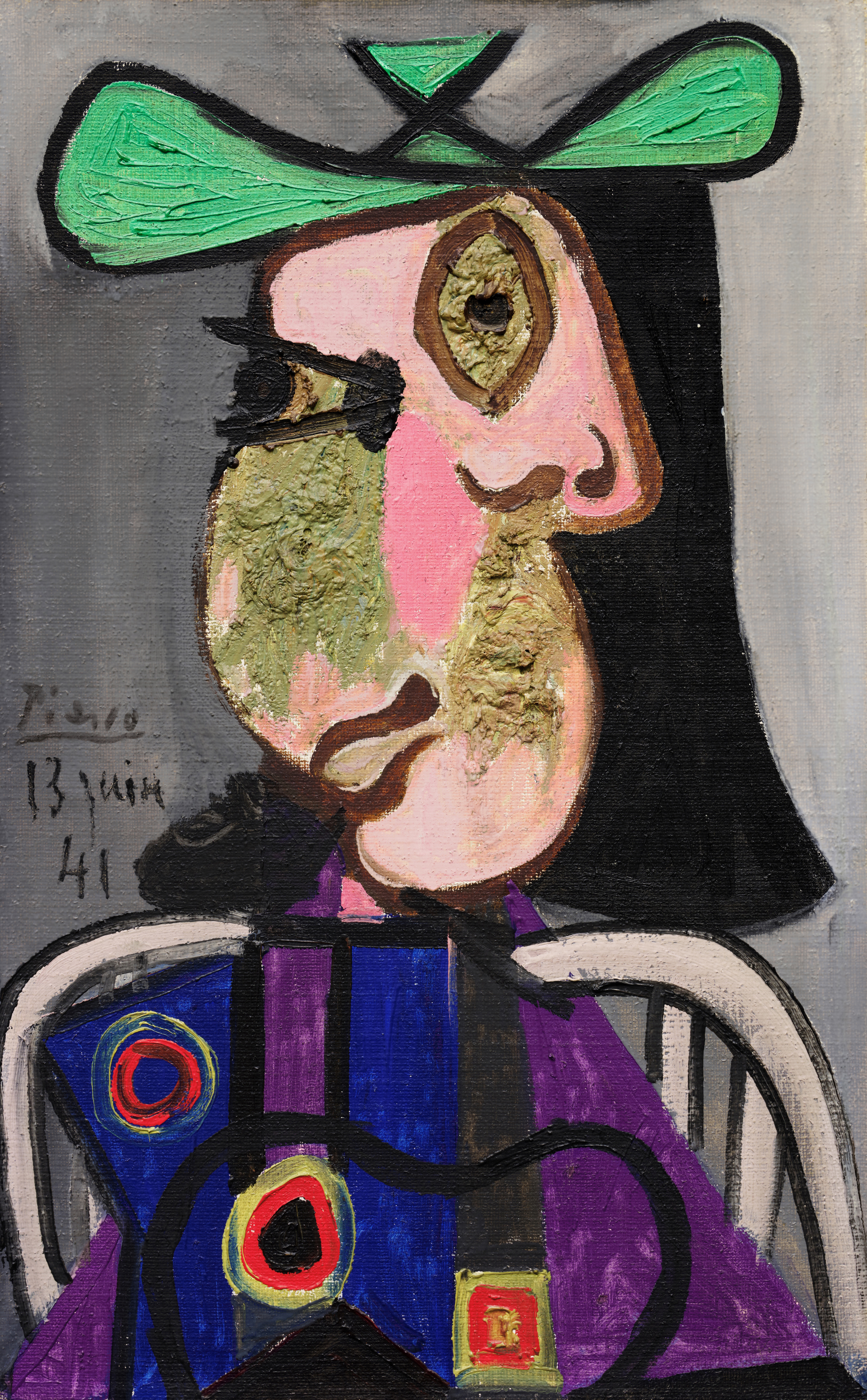 Femme au chapeau