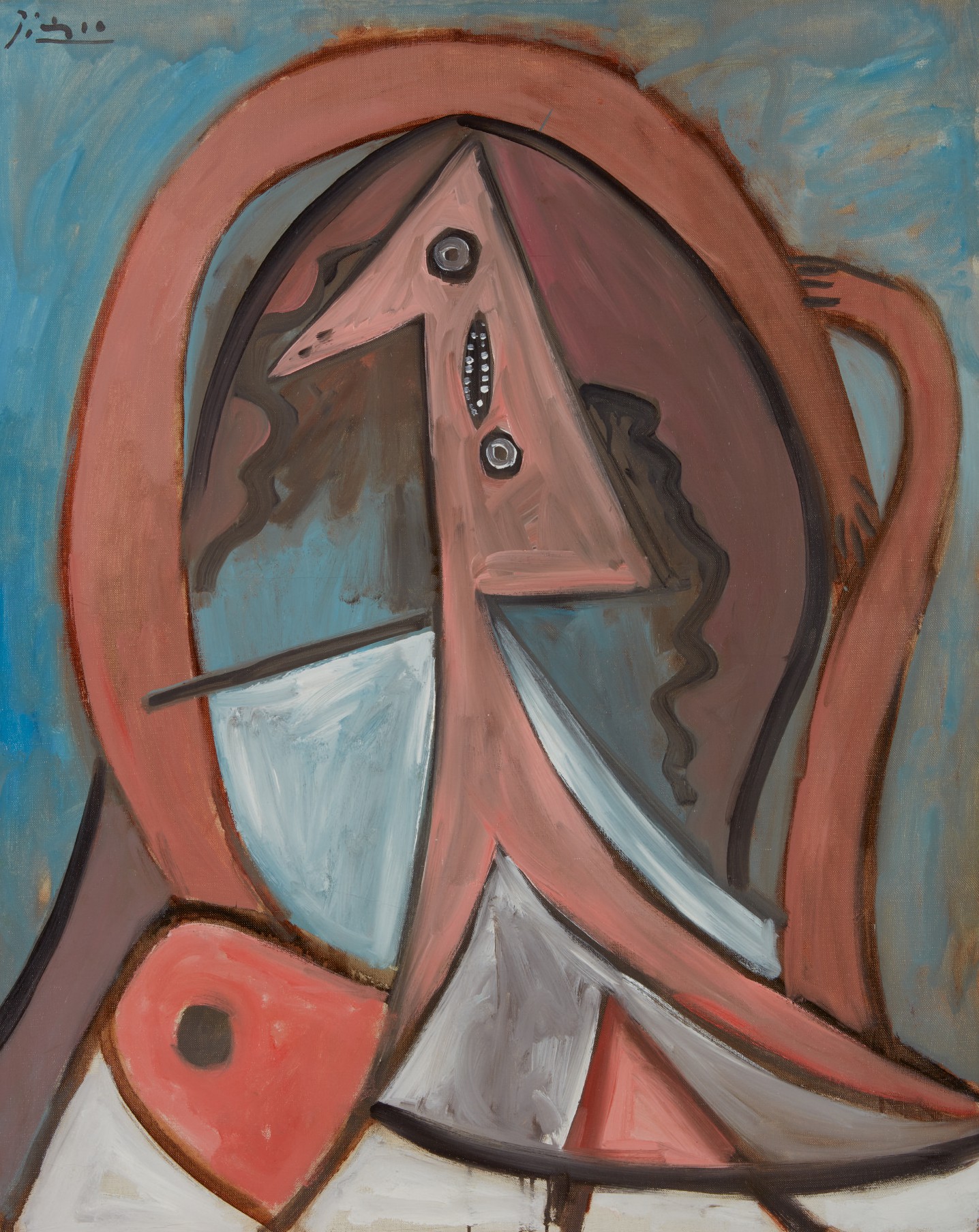 Femme assise